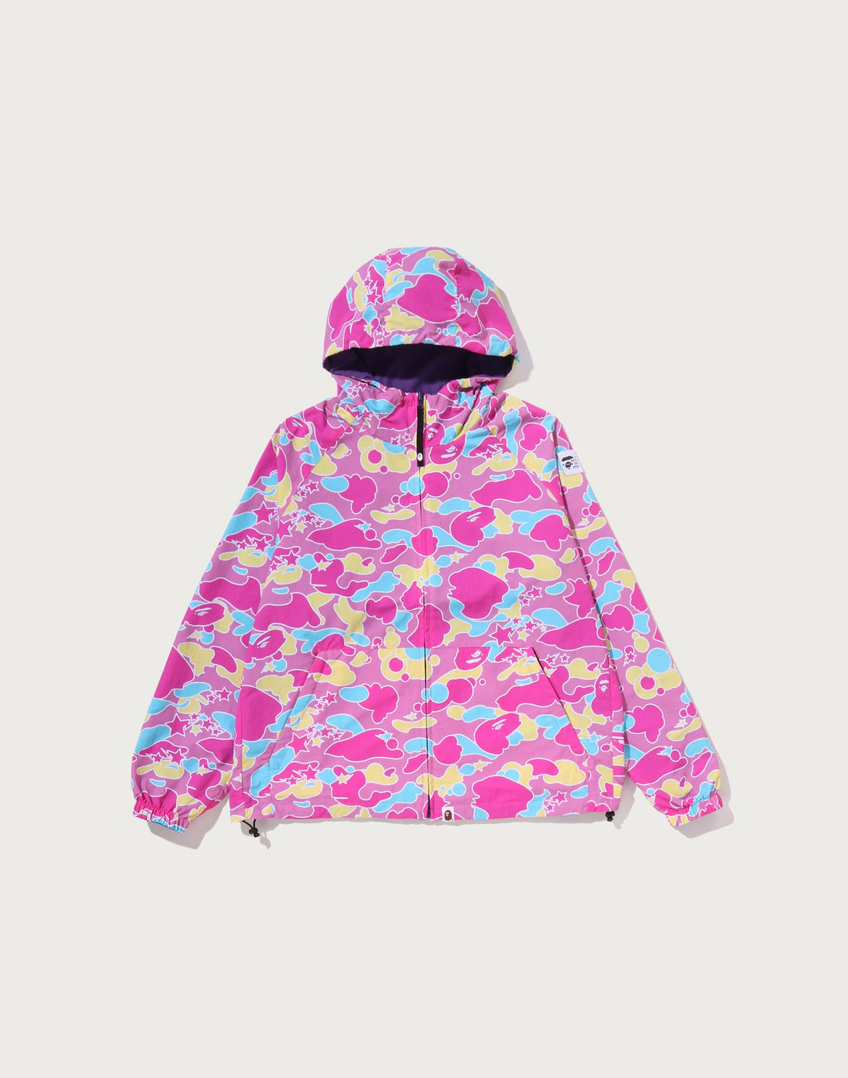 STA CAMO REVERSIBLE HOODED JACKET MENS