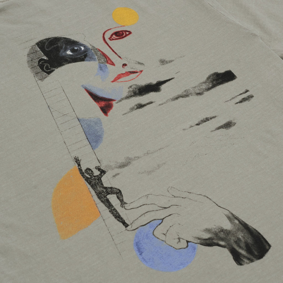 KidSuper Cloud Text Tee