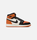 Air Jordan 1 Retro High OG Shattered Backboard Grade School – Black/Sail/Starfish