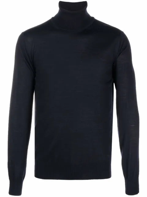 Emporio Armani roll neck knitted jumper