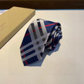 Burberry Style Men's Classic Check Silk Tie