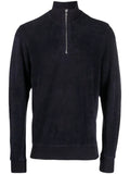 Orlebar Brown half-zip cotton sweater