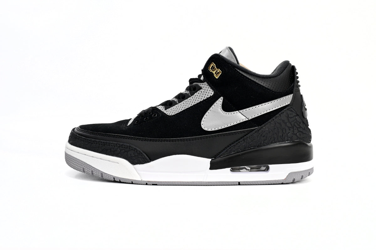 Jordan 3 Retro Tinker Black Cement Gold Reps Sneaker  CK4348-007