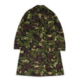 Green Pleat Smock Camo Cargo Jacket