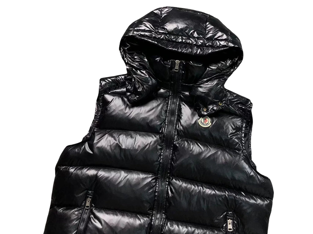 Moncler Bormes Gilet – Black