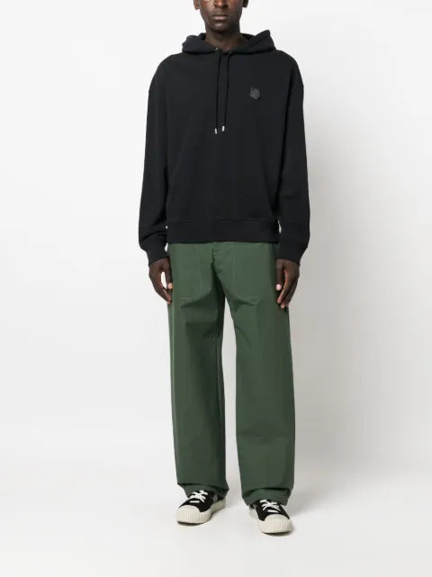 Maison Kitsuné fox-motif cotton hoodie