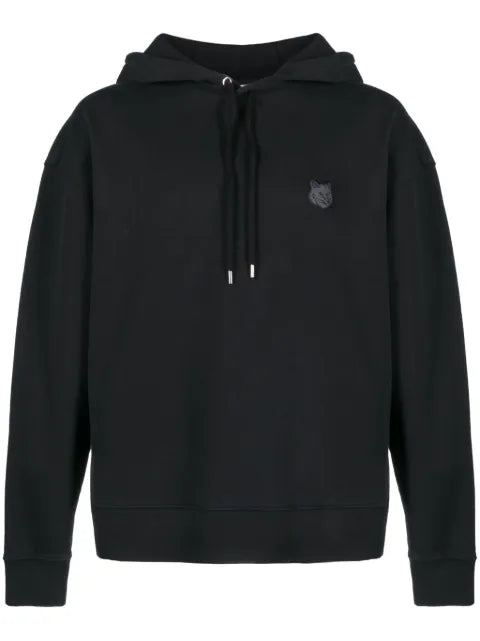 Maison Kitsuné fox-motif cotton hoodie
