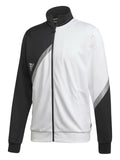 adidas diagonal-panel track jacket
