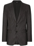 Dolce & Gabbana single-breasted virgin-wool blazer