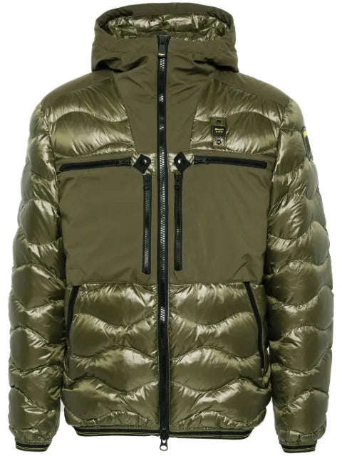 Blauer padded hooded jacket