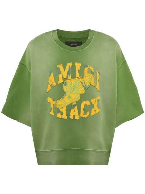 AMIRI crew-neck short-sleeve sweatshirt