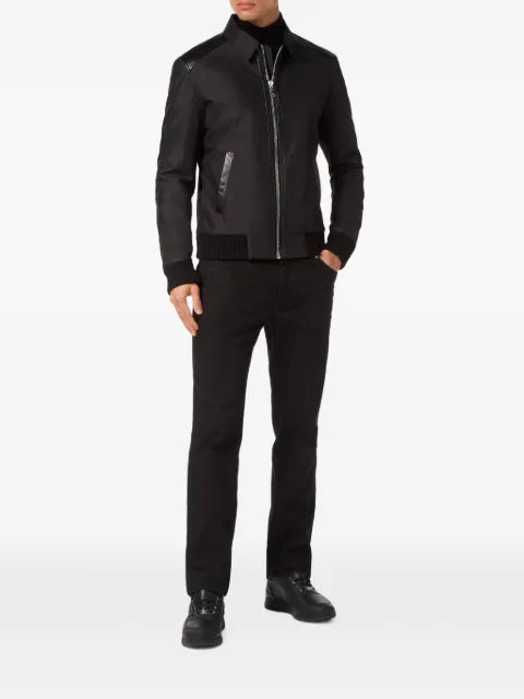 Billionaire bomber jacket