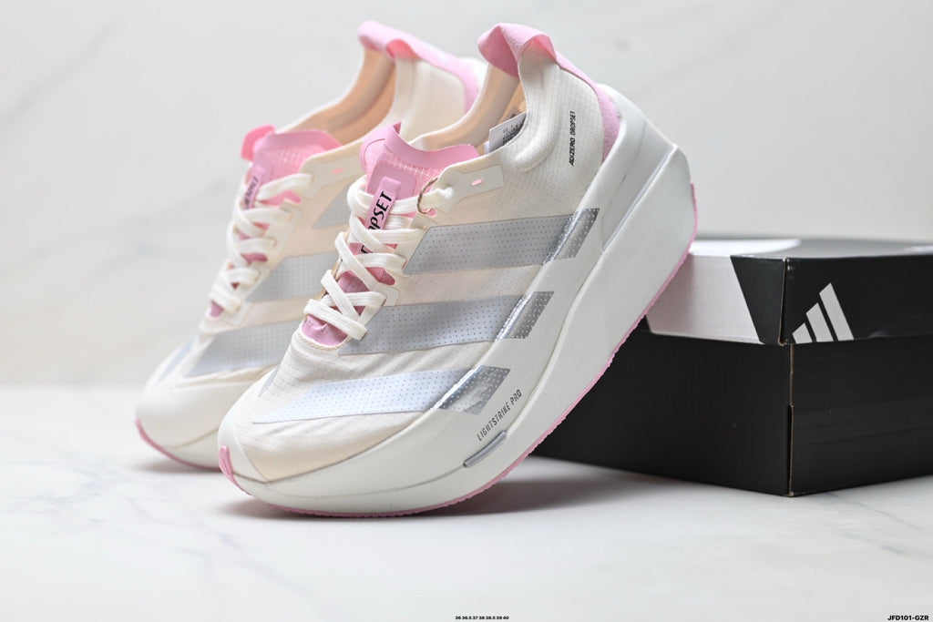 Adidas K81801650 Women's Running Shoes | Feminine Color Edition, EU 36–40 - 3 Colorways incl. White/Purple/Orange & Pink/Black