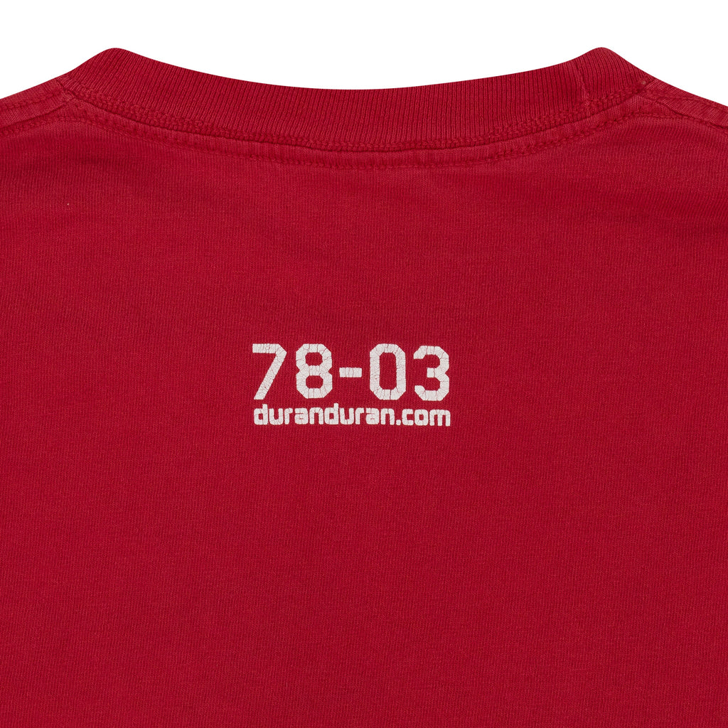 RED DURAN DURAN ROCKBAND T-SHIRT