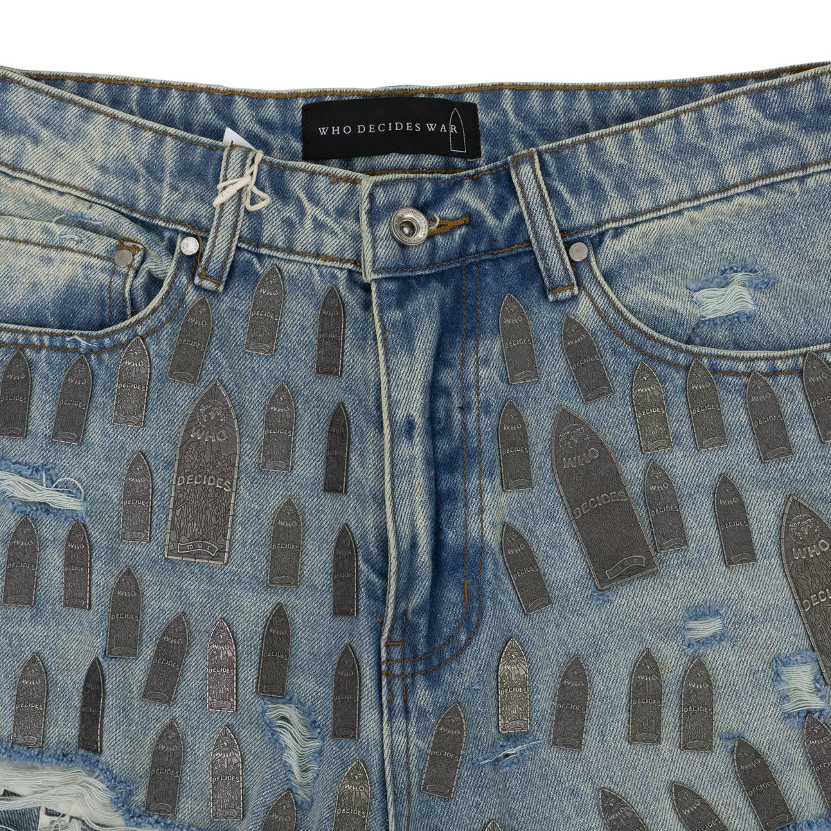 BLUE MAX HARDWARE SKINNY JEANS