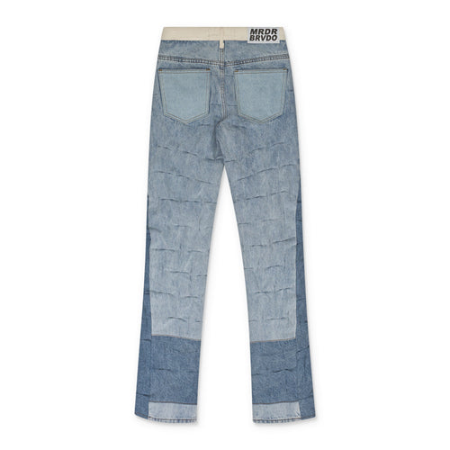 BLUE TUXEDO STRAIGHT-FIT JEANS