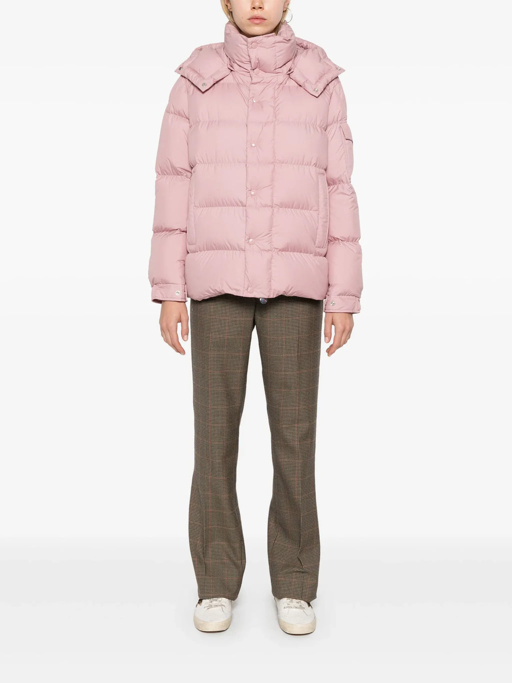 Moncler Maya 70th Anniversary Short Down Jacket – Pink