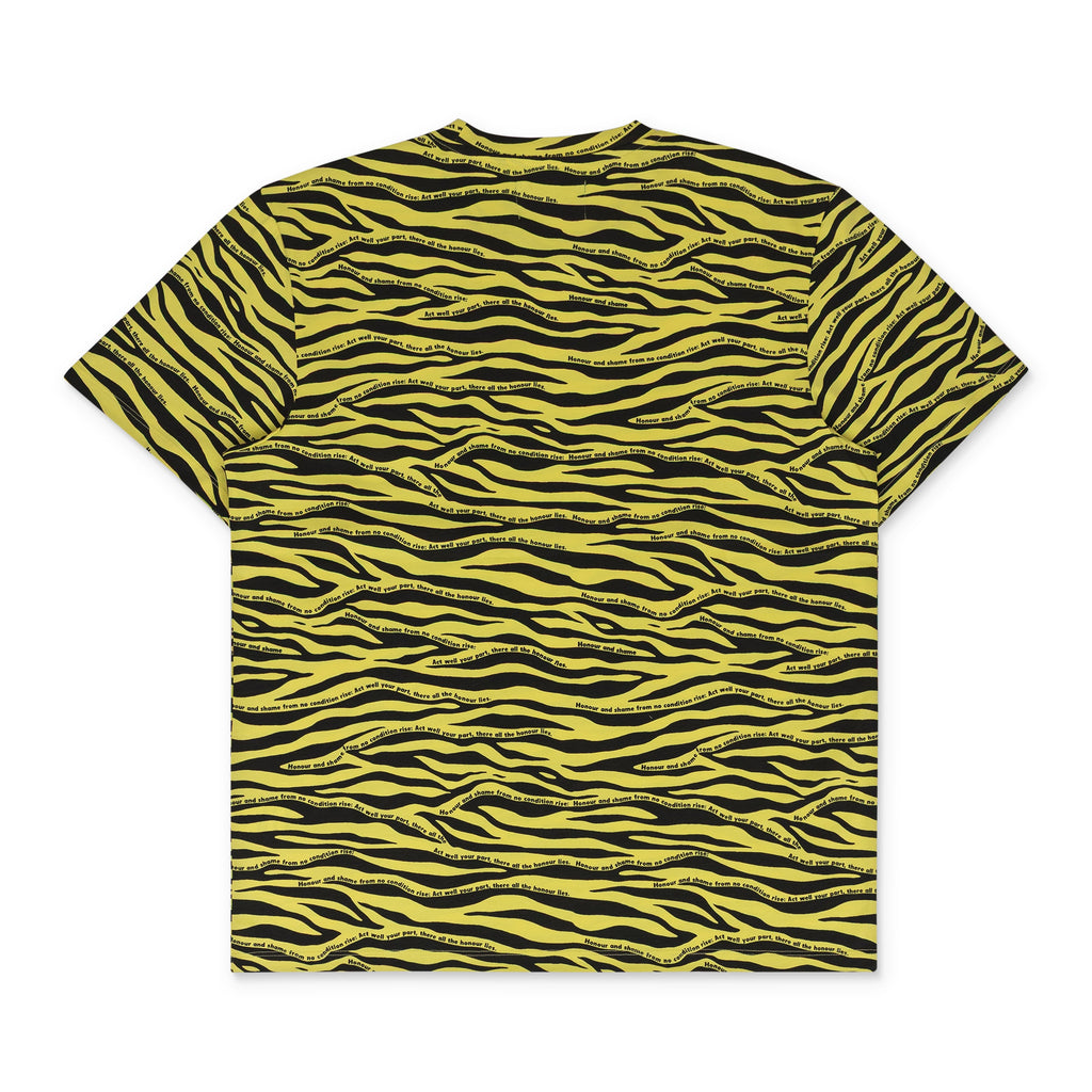 Yellow Zebra Print T-Shirt