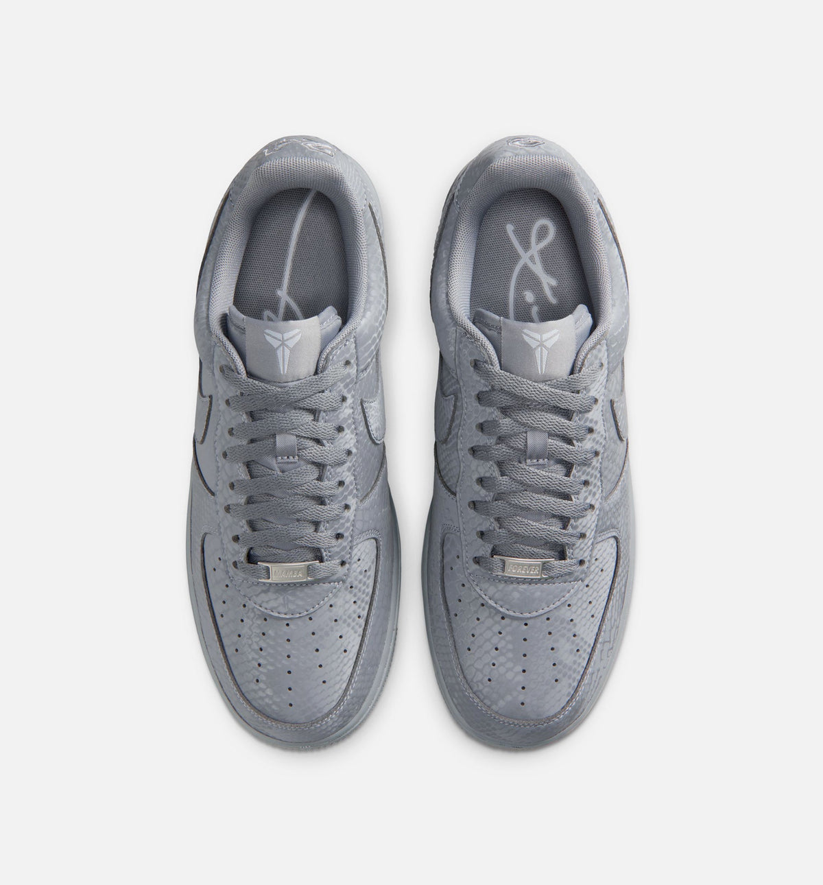 Kobe Air Force 1 Low Cool Grey Men's Lifestyle Shoe – Cool Grey/Wolf Grey