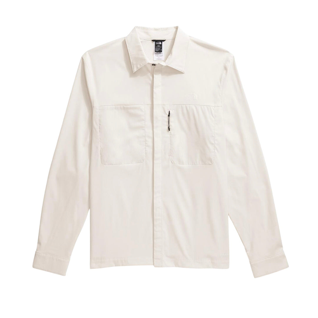 Camisa Lightrange Hike para hombre color blanco