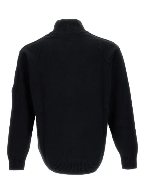 C.P. Company half-zip lens-detail sweater