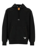 MCM contrast-stitch hooded sweatshirt