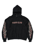 THUG CLUB graphic-print hoodie