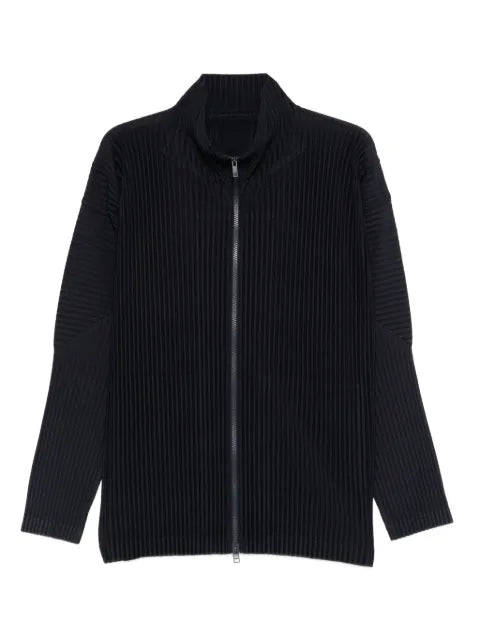 Homme Plissé Issey Miyake zip pleated jacket