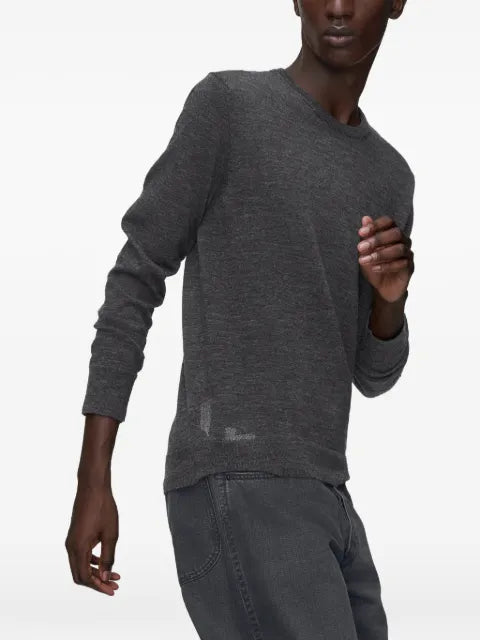 Maison Margiela wool-blend patch sweater