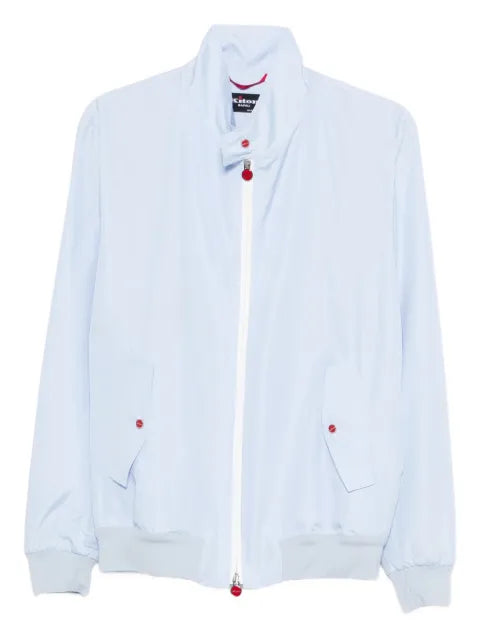 Kiton vest with zip pockets