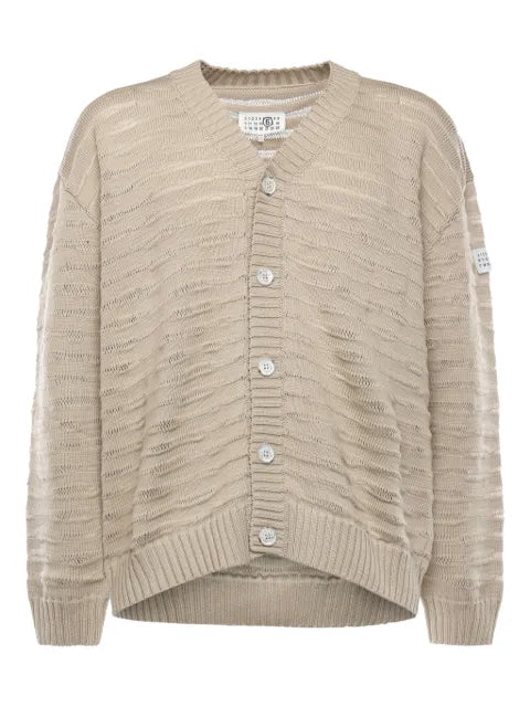 MM6 Maison Margiela button knitted sweater