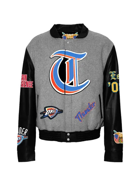 Jeff Hamilton  Oklahoma City Thunder varsity jacket