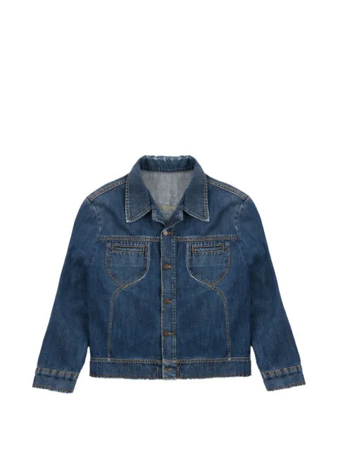 Fortela Whitneyj button-fastening denim jacket