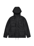 Rains hooded front-pockets jacket