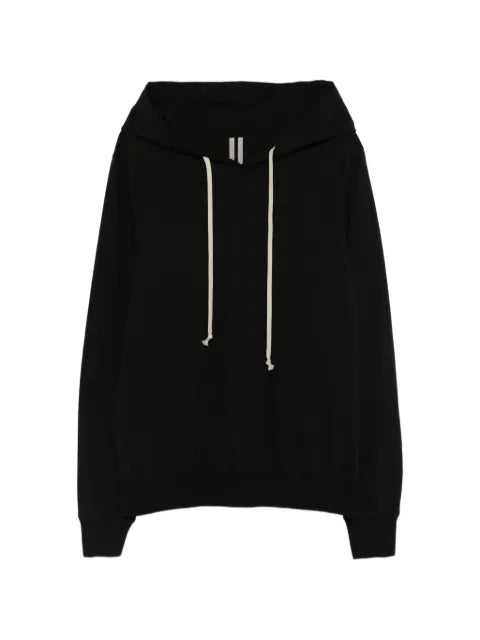 Rick Owens hooded printed hoodie