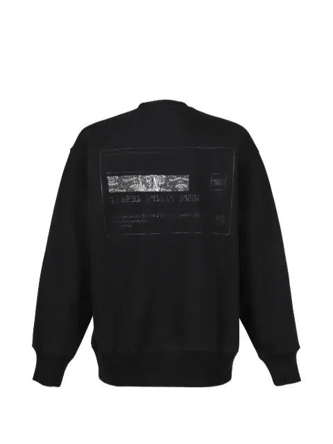 BREATH graphic crew-neck sweatshirt