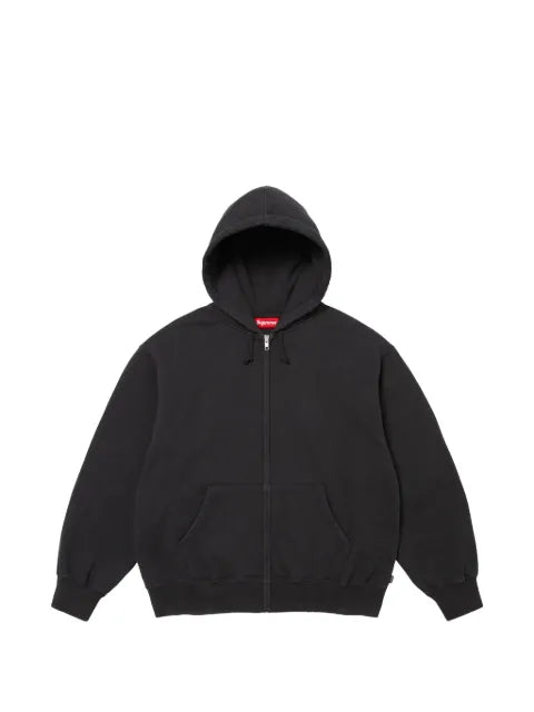 Supreme cut-out zip-up hoodie