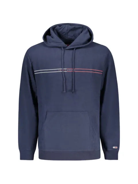Tommy Hilfiger logo-prin pocket hoodie