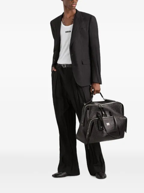 Dolce & Gabbana Sicilia light double-breasted cotton jacket