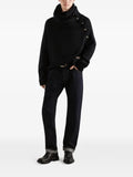 Dolce & Gabbana smooth-knit turtleneck with logo