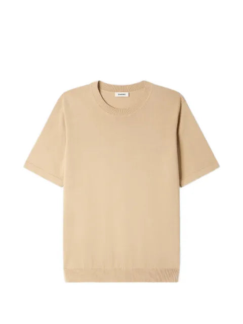 SANDRO knitted T-shirt