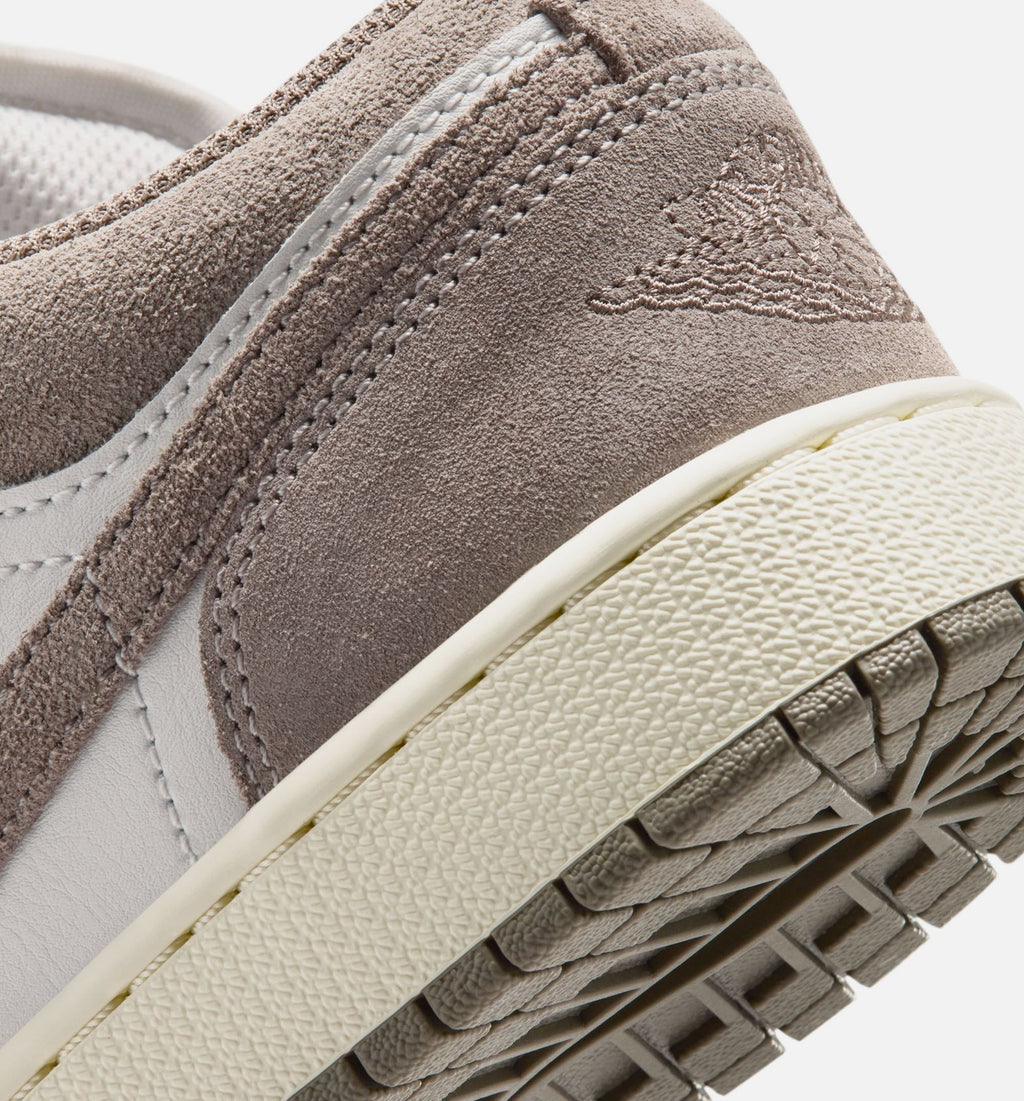 Air Jordan 1 Low Big Kids' Lifestyle Shoes - Olive Grey/Enigma Stone/Summit White