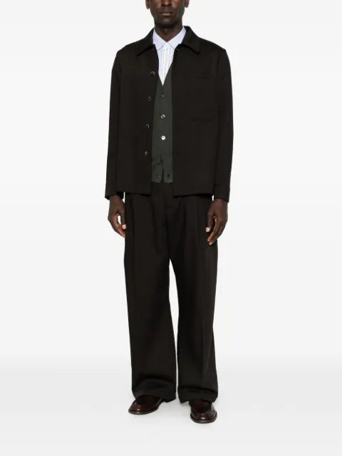 ALPHA STUDIO button-up wool waistcoat