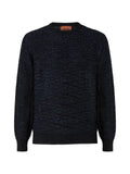 Missoni wool and viscose Zigzag crewneck pullover