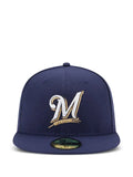 NEW ERA CAP 59FIFTY Milwaukee Brewers sport baseball cap