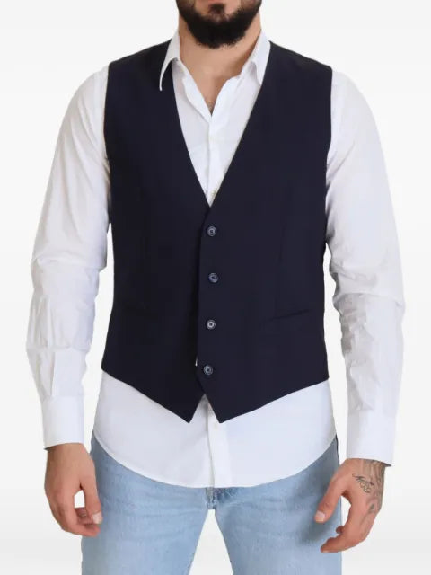 Dolce & Gabbana stretch-wool waistcoat