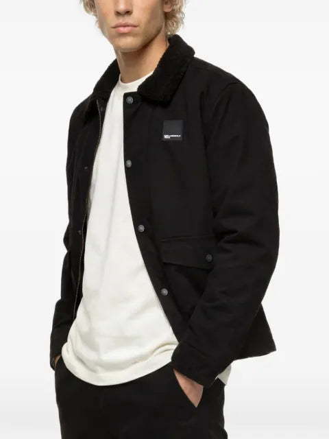 Karl Lagerfeld Jeans coated cotton jacket