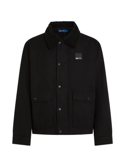 Karl Lagerfeld Jeans coated cotton jacket