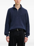 Levi's Housemark quarter-zip ribbed sweater