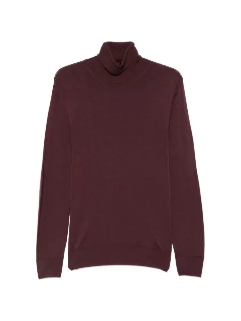 Canali roll-neck long-sleeve sweater